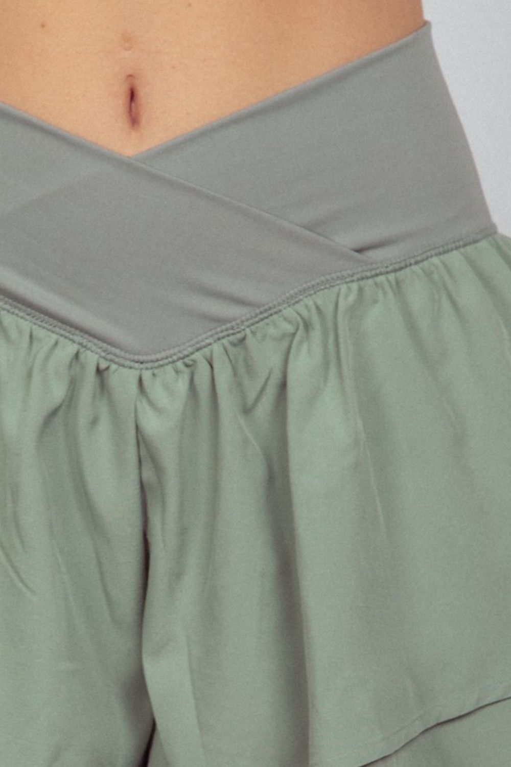 Charlotte High Waist Layered Shorts