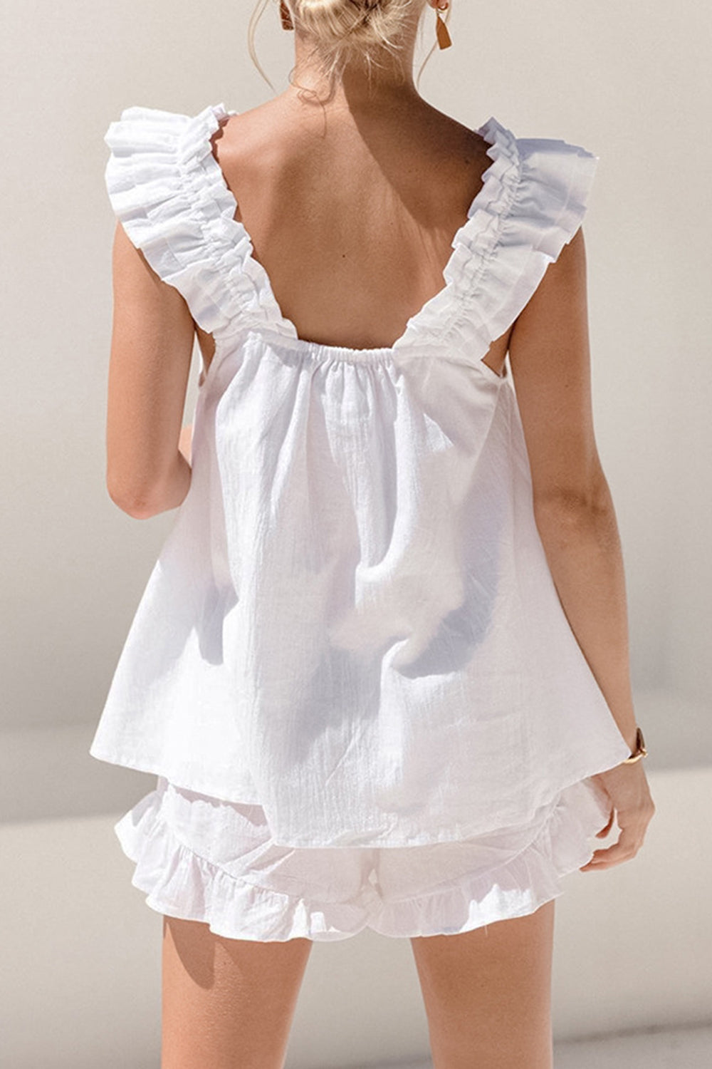 Athena Top and Shorts Lounge Set