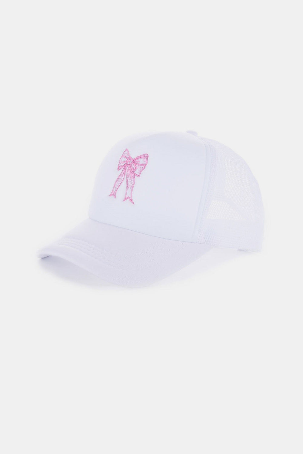 Catherine Bow Embroidered Trucker Hat