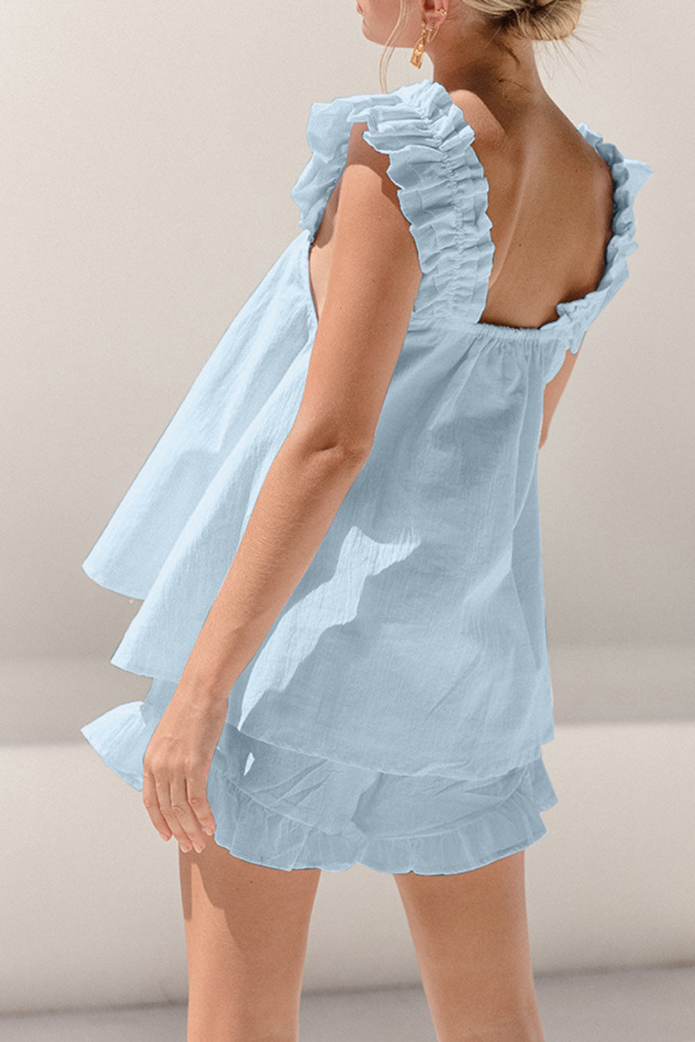 Athena Top and Shorts Lounge Set