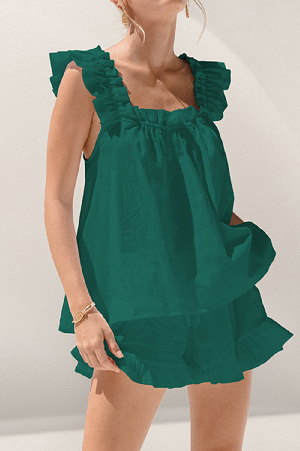Athena Top and Shorts Lounge Set