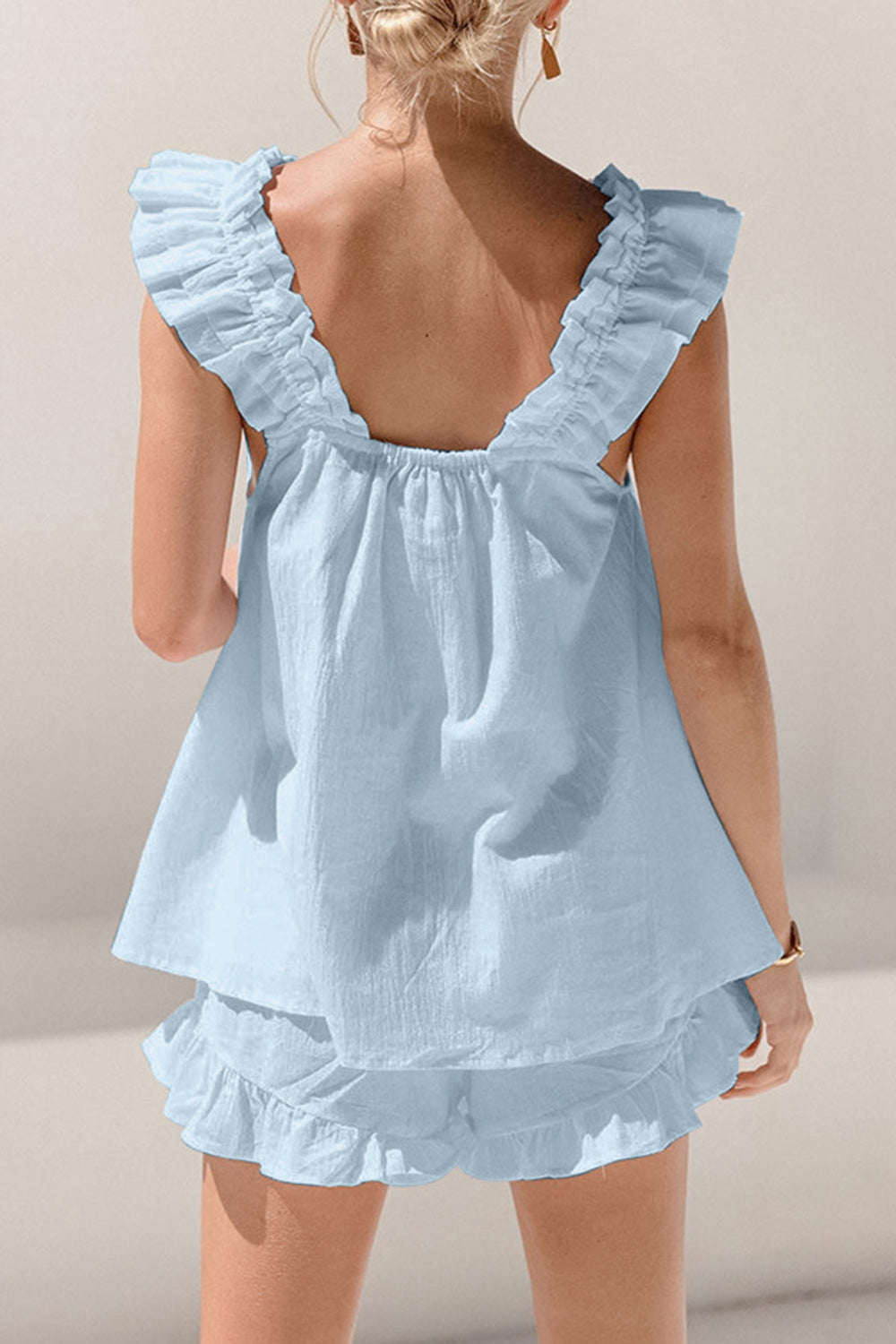 Athena Top and Shorts Lounge Set