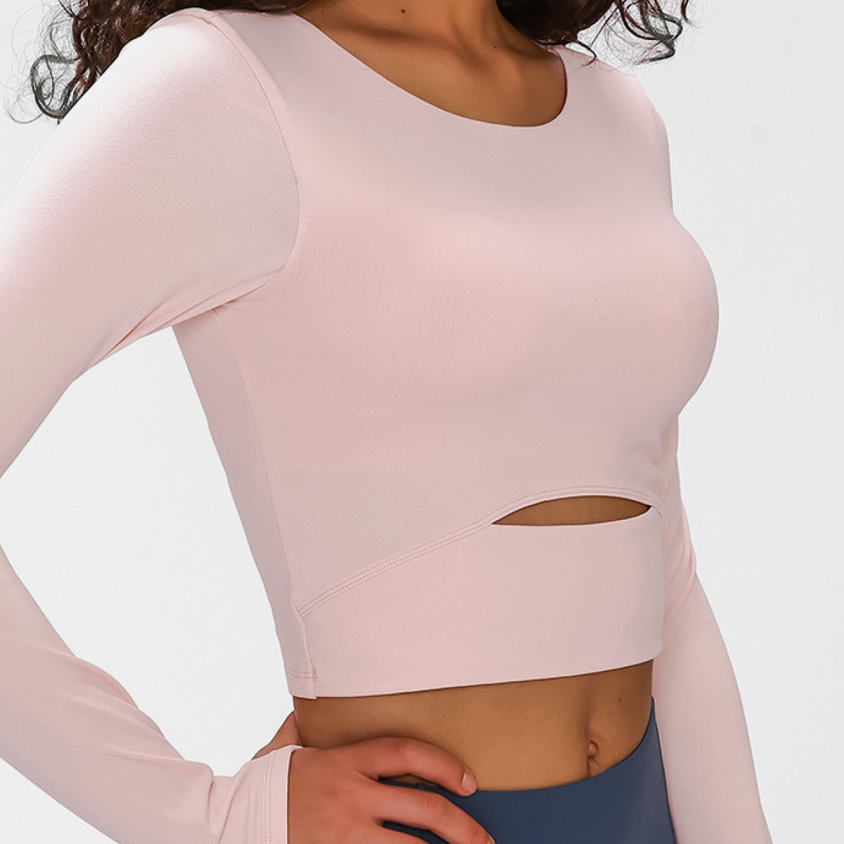 Christina Cropped Athletic Top