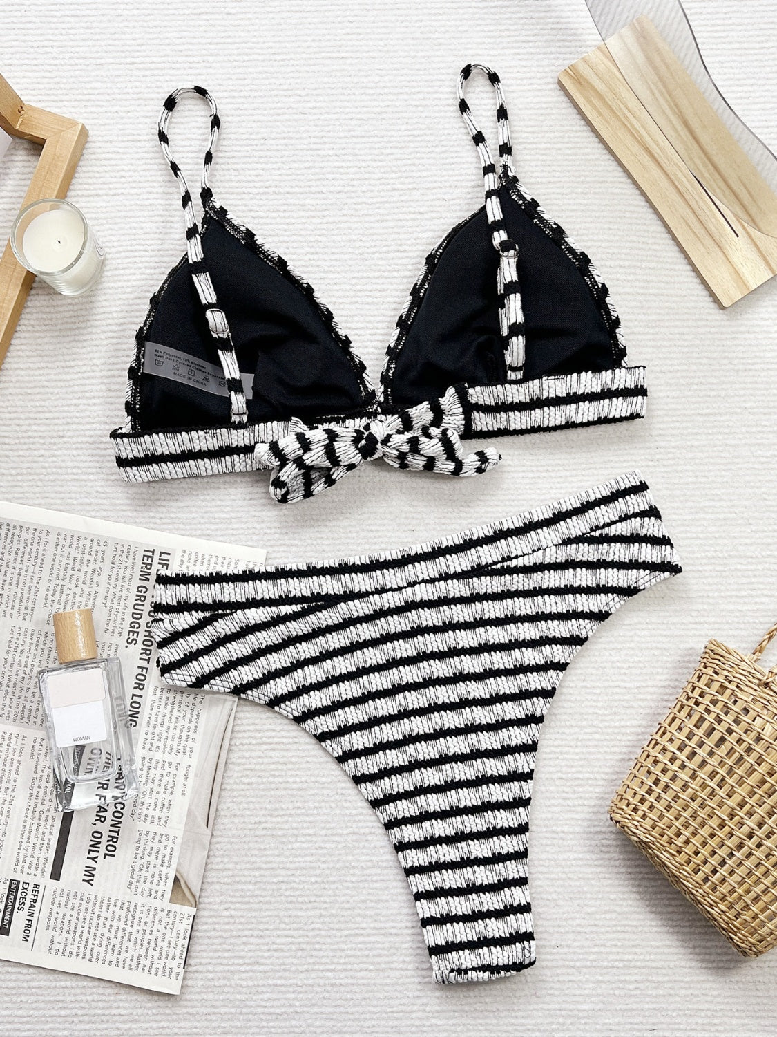 Sydney Striped Two-Piece Swimsuit