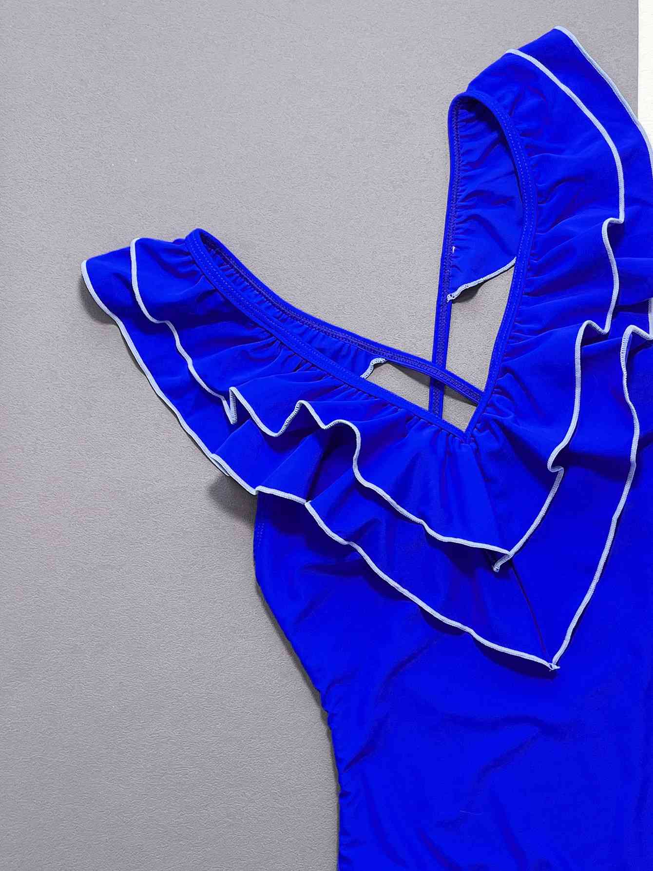 Ruffled Feathers One-Piece Swimsuit