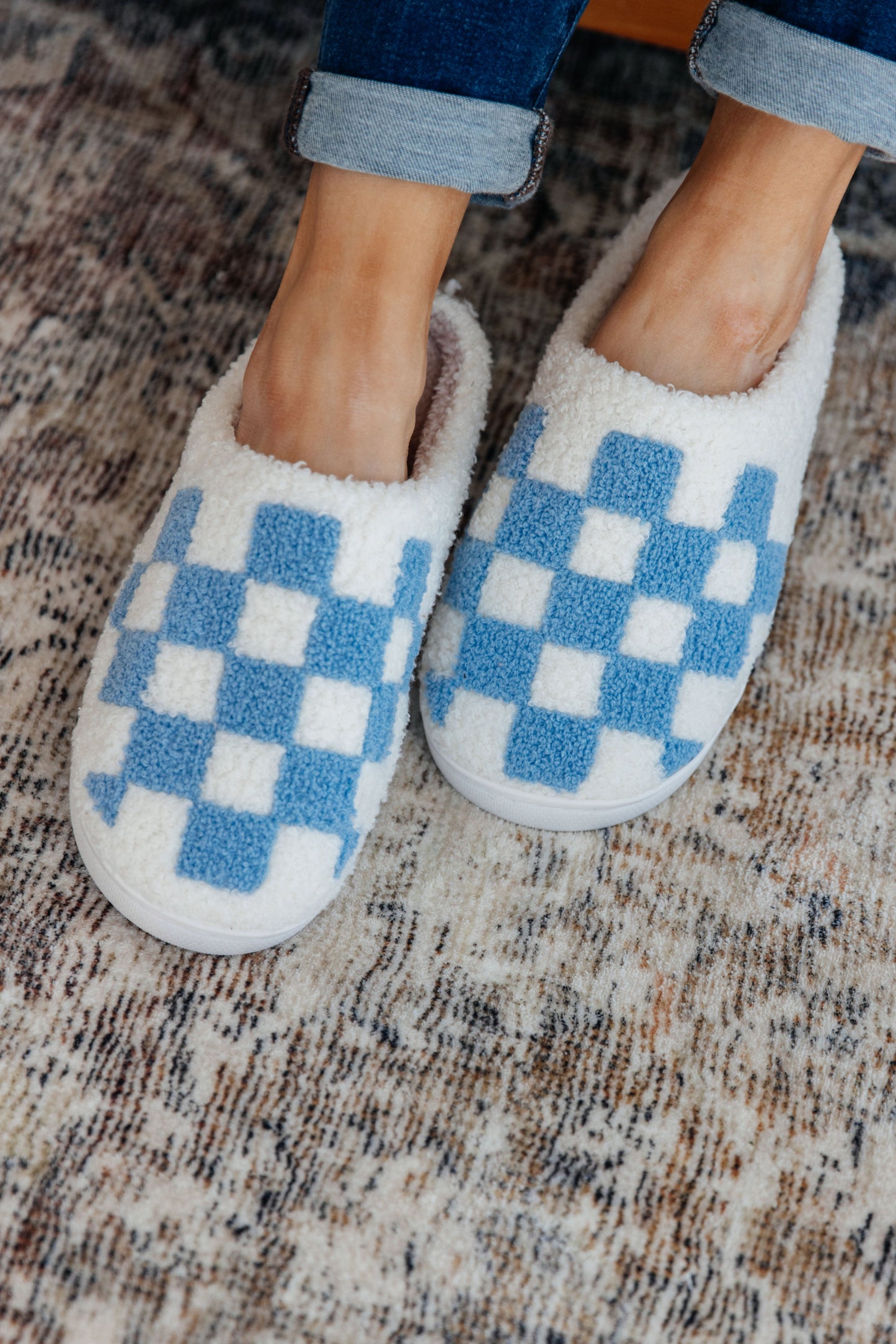 CiCi Slippers in Blue