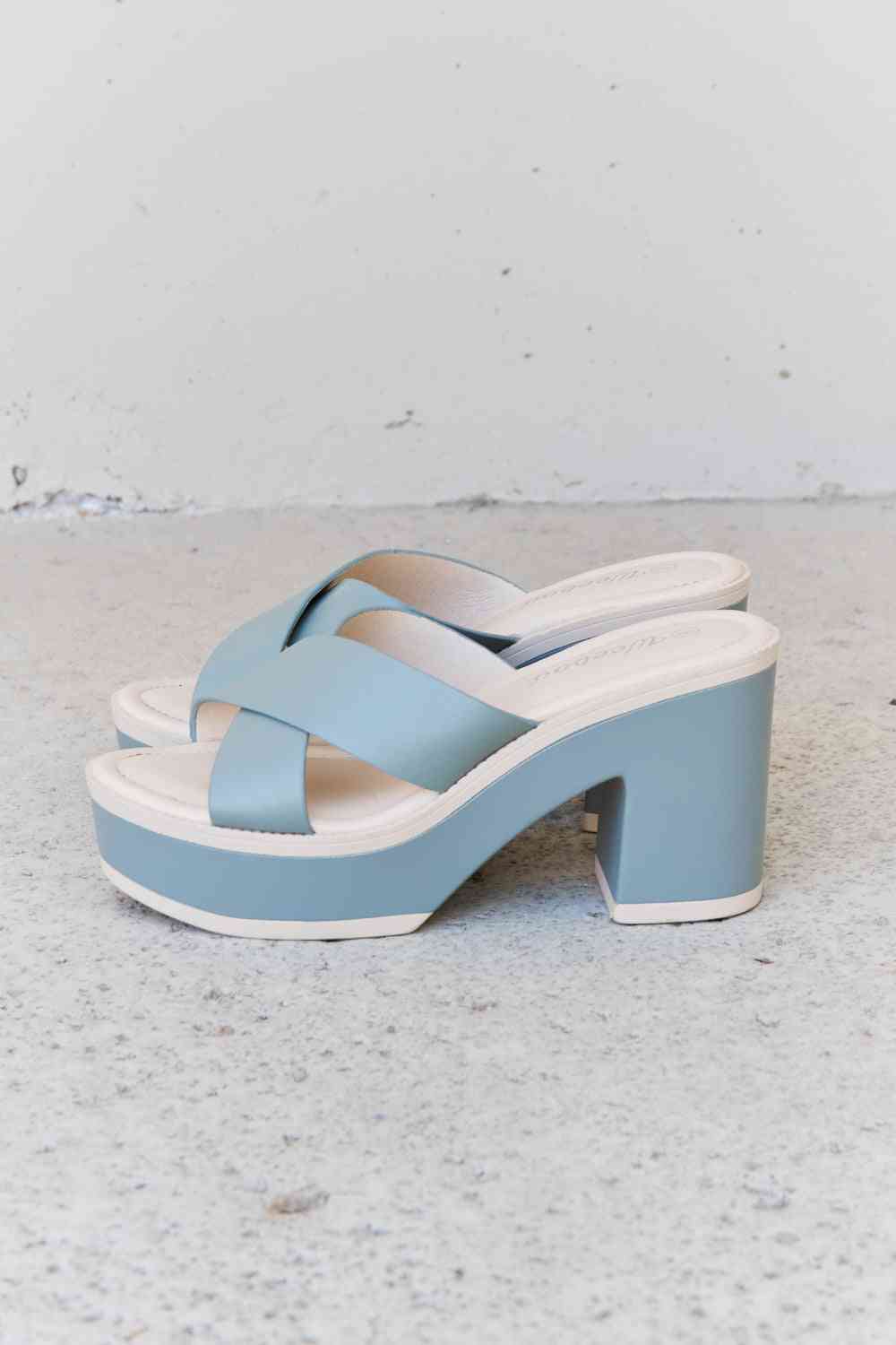 Misty Contrast Sandal