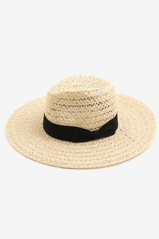 Sutton Wide Brim Straw Hat