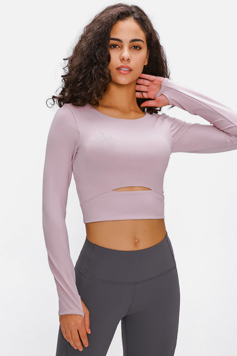 Christina Cropped Athletic Top