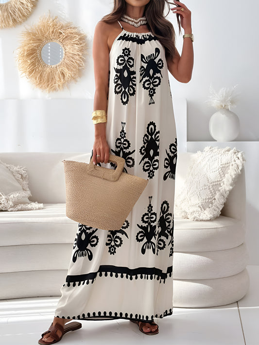 Collins sleeveless Maxi Dress