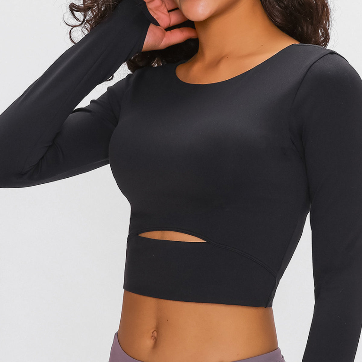 Christina Cropped Athletic Top