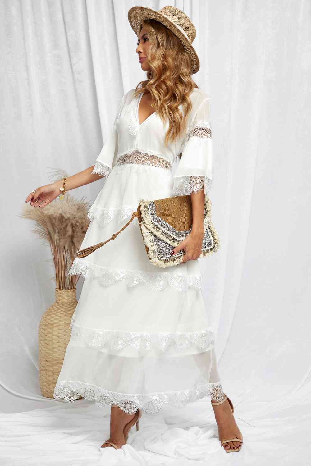 Lonnie Lace Maxi Dress