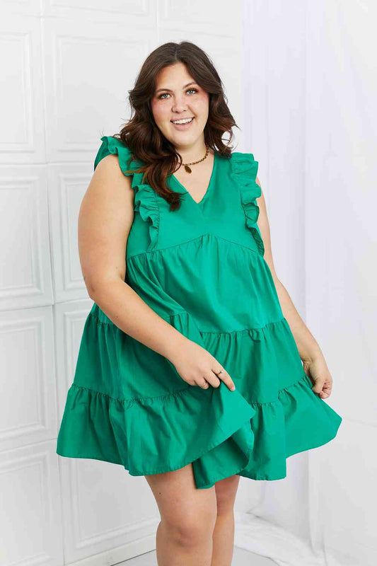 Maren Ruffle Dress