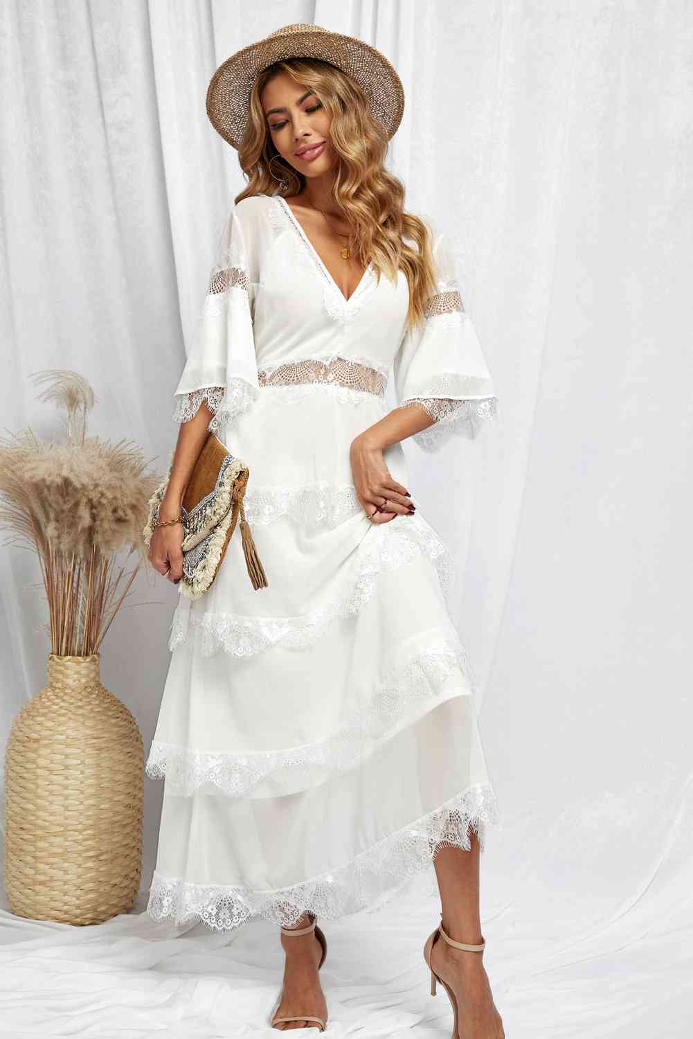 Lonnie Lace Maxi Dress