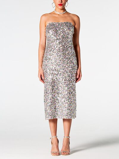 Kendskay Sequin Midi Dress