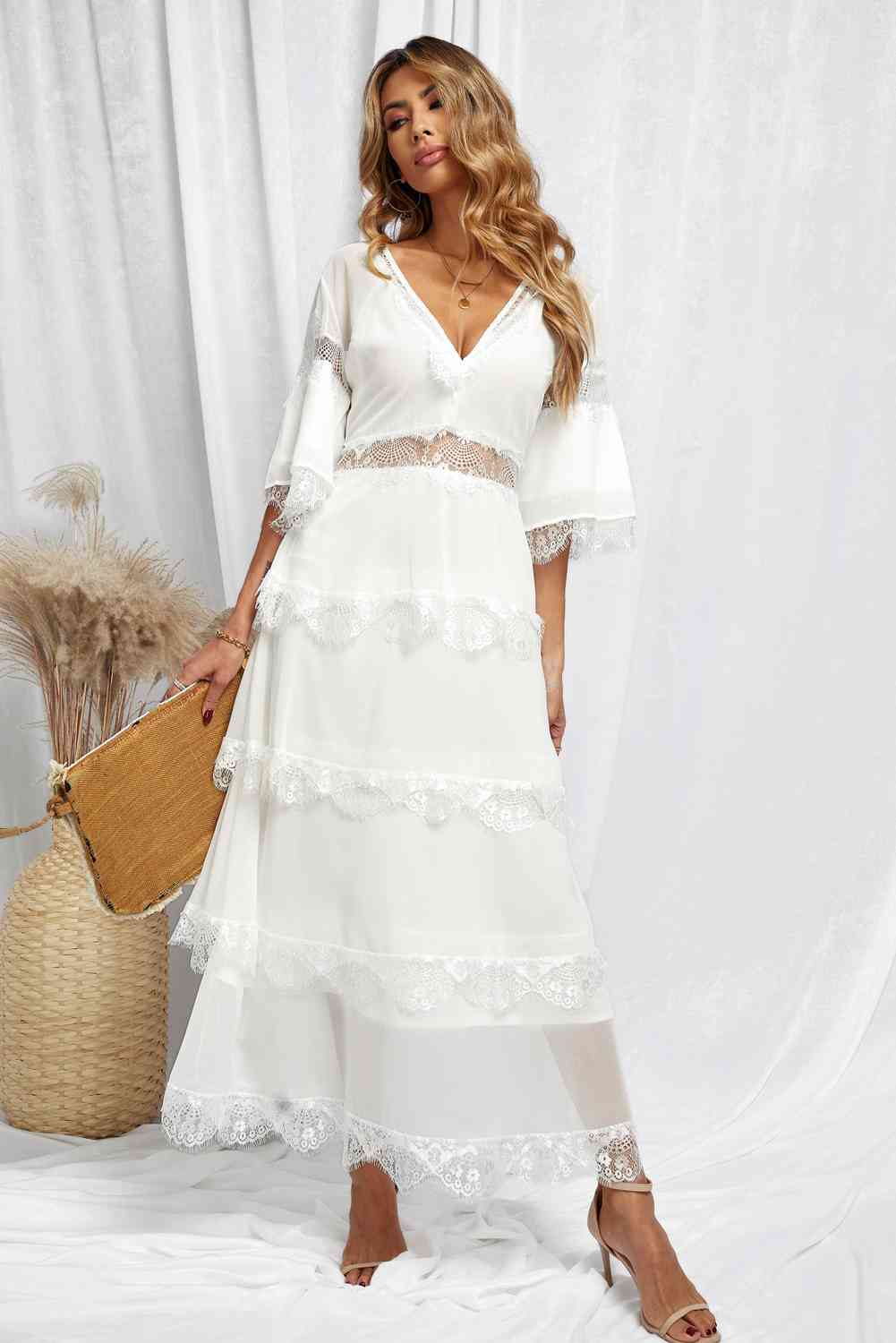 Lonnie Lace Maxi Dress