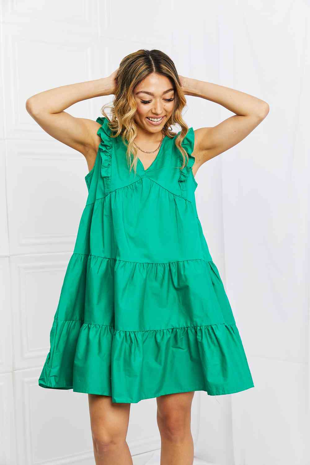 Maren Ruffle Dress