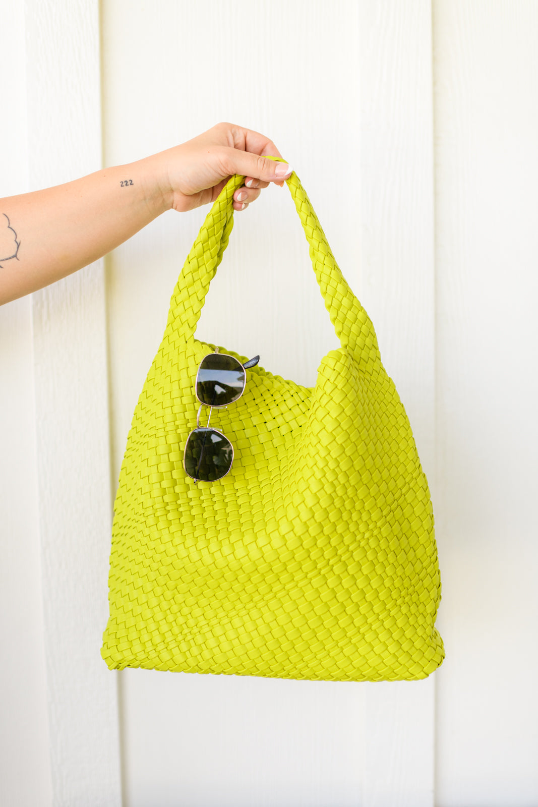 Wallen Tote in Citron