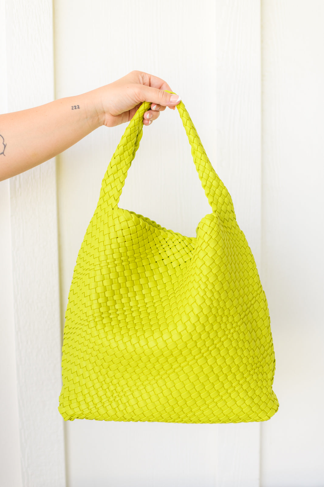 Wallen Tote in Citron