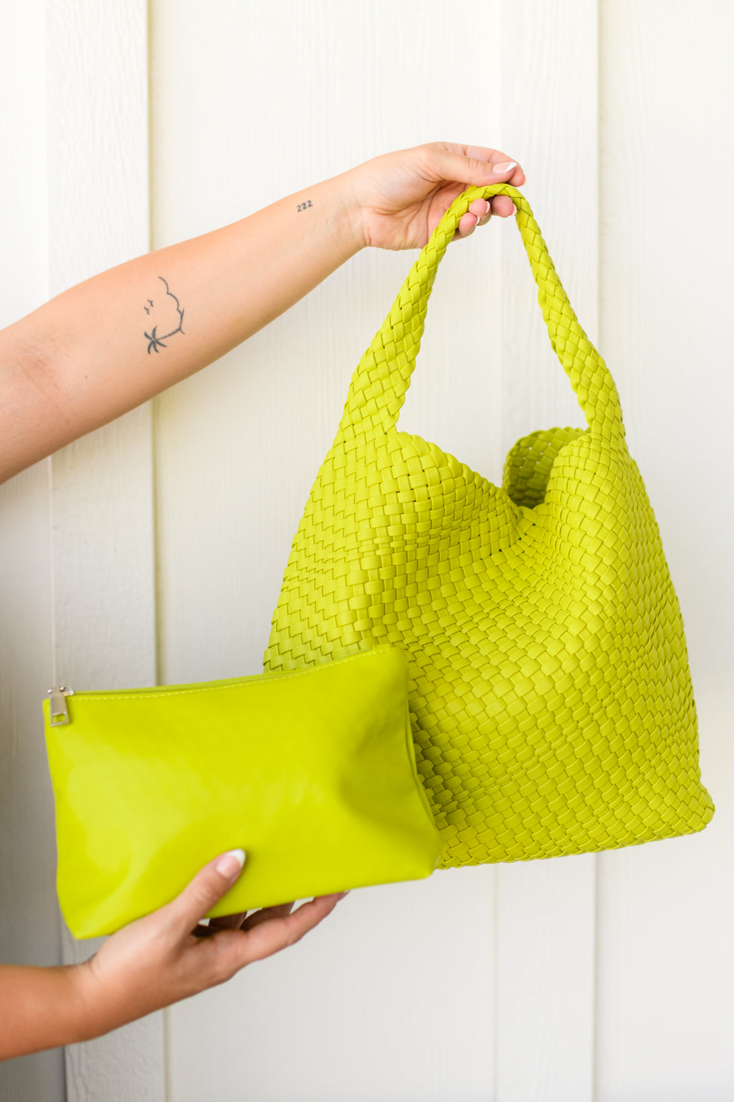 Wallen Tote in Citron