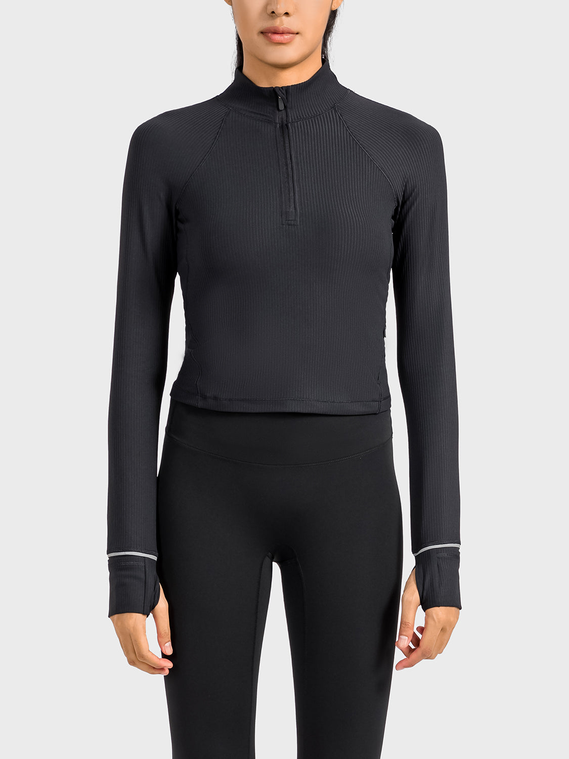 Half Zip Long Sleeve Sport Top