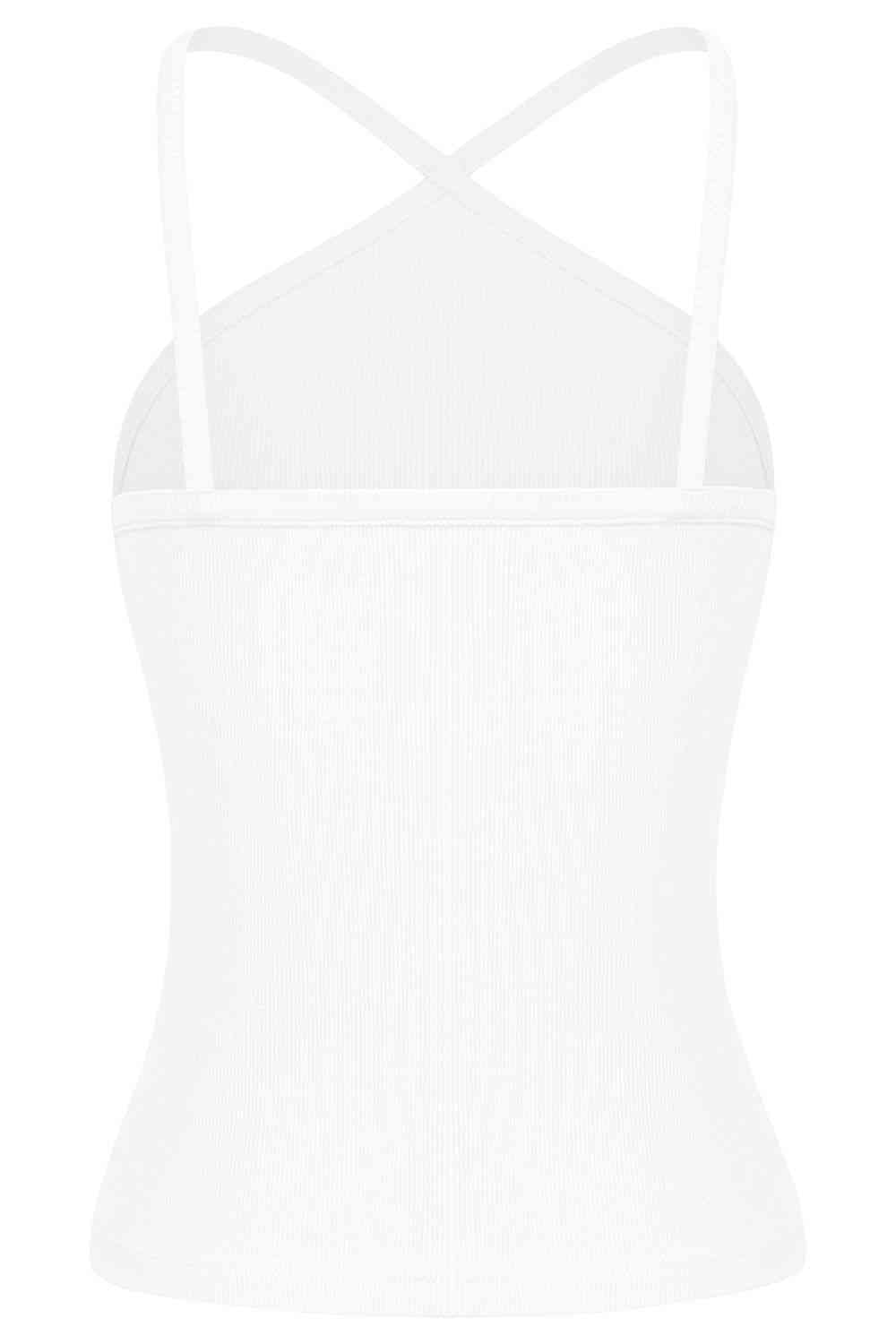 Cross Ribbed Cami Top