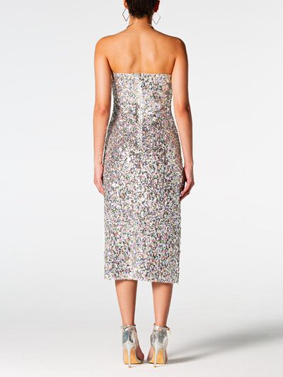 Kendskay Sequin Midi Dress