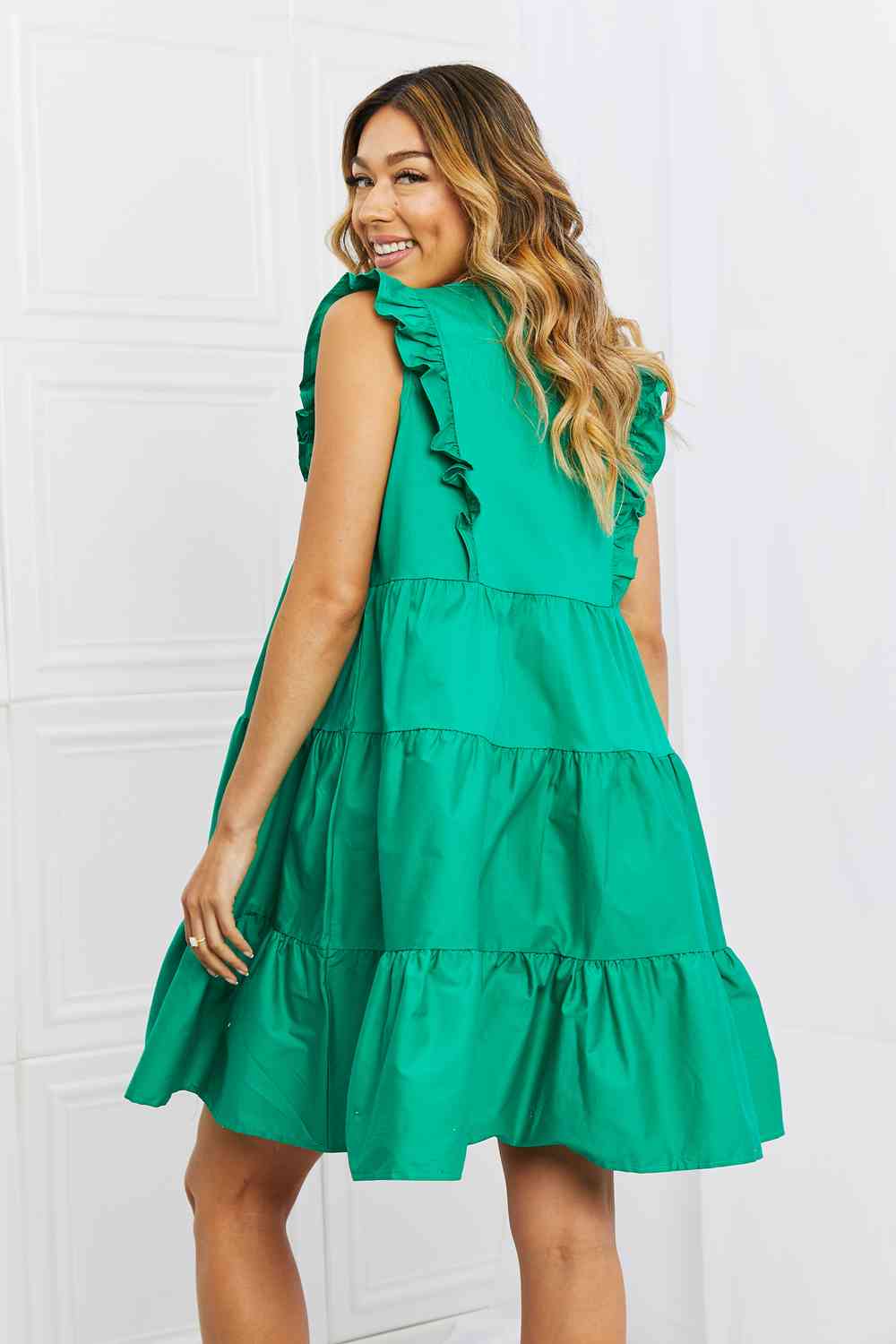 Maren Ruffle Dress